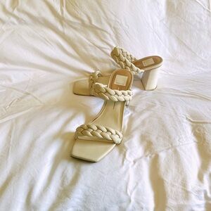 🌸EUC Dolce Vita Ivory Stella heels in size 11